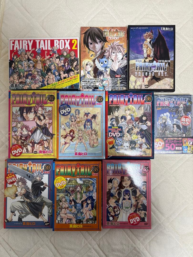 FAIRY TAIL 特装版 Blu-ray等セット