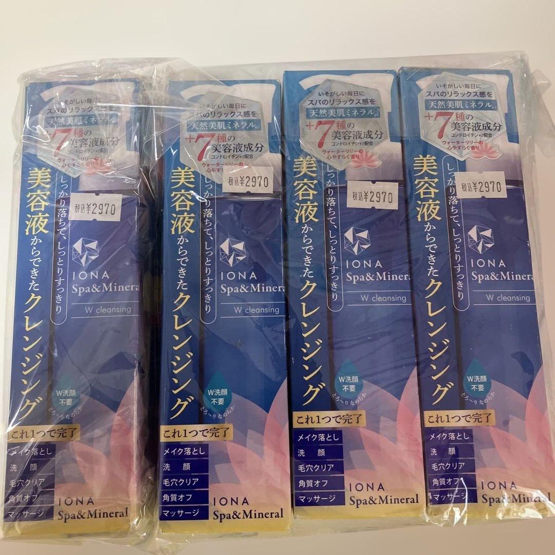 IONA Spa&Mineral W cleansing 4本セット