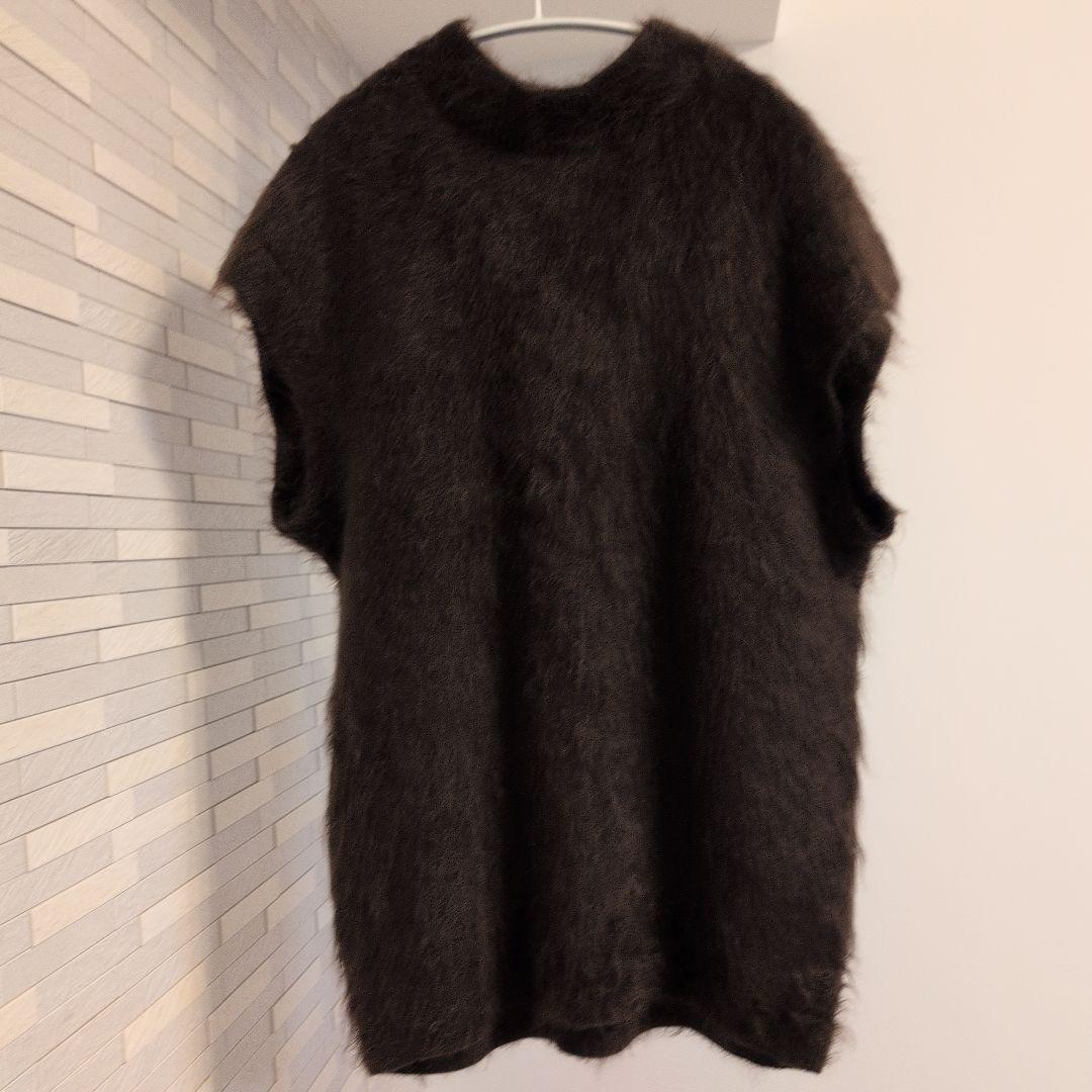 ブラミンク カシミアファーベスト