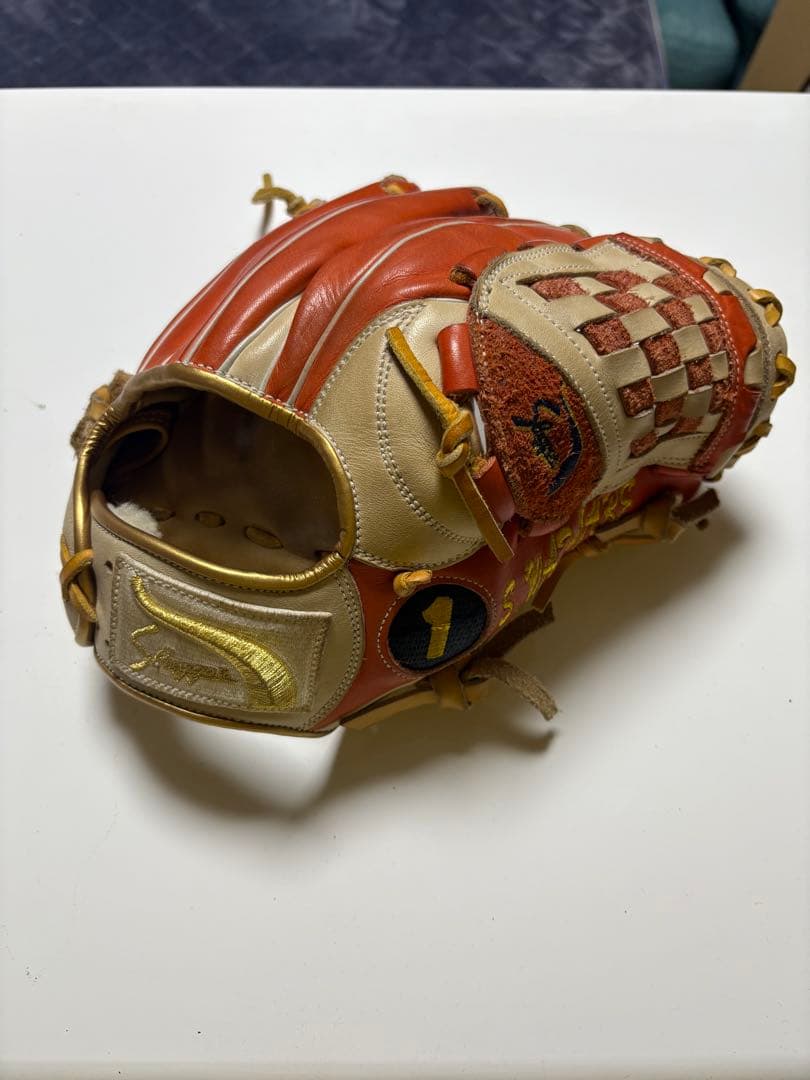 は*る様 【値下げ交渉大歓迎】スラッガーオーダー　軟式野球グローブ