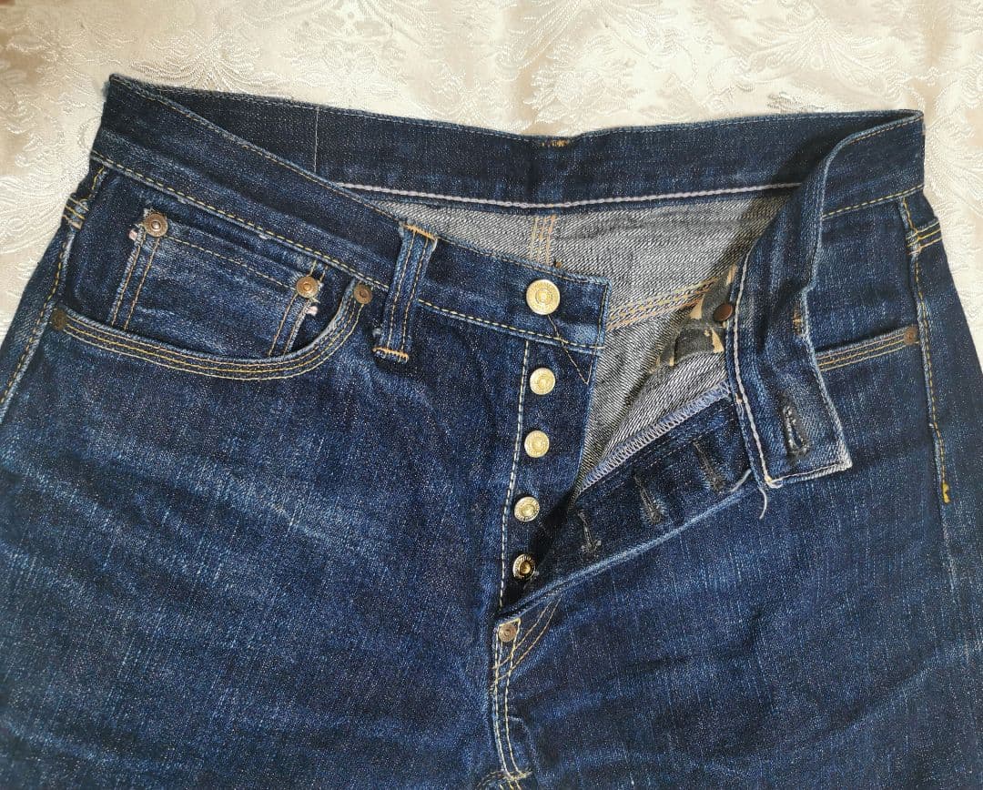 サムライジーンズ デニムパンツ 富士山ジーンズ　BS0500　W32　L36