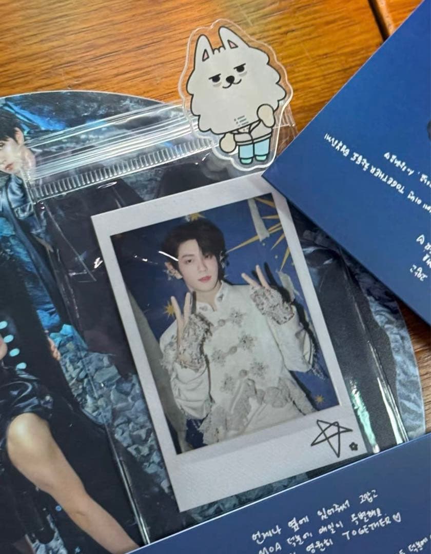 TXT スビン TOGETHER SBS サノク 数量限定 チェキ