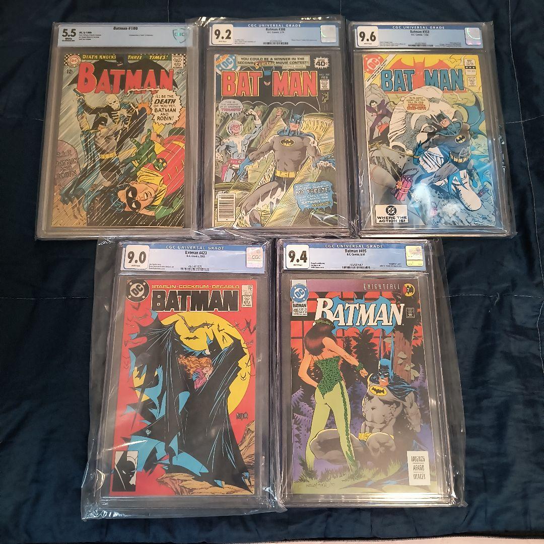 Batman バットマン　アメコミコレクション 5冊セット CGCグレード