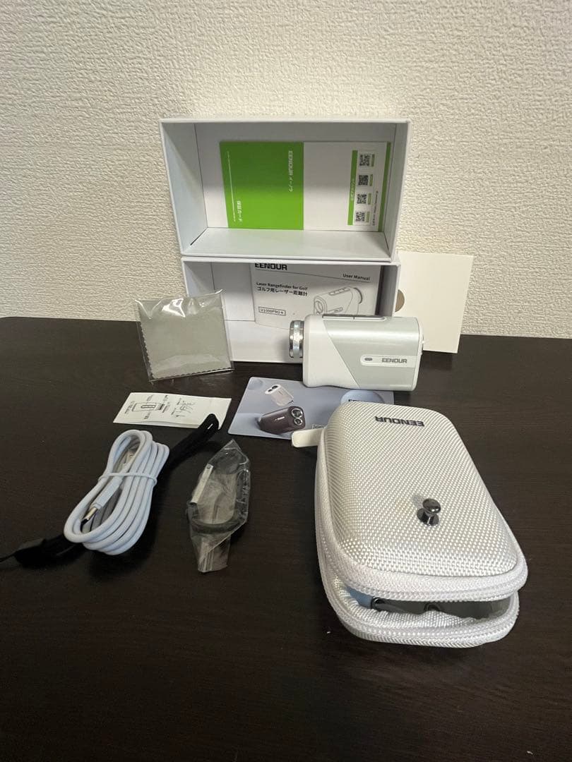 EENOUR ゴルフ用レーザー距離計 ホワイトu1000pro+