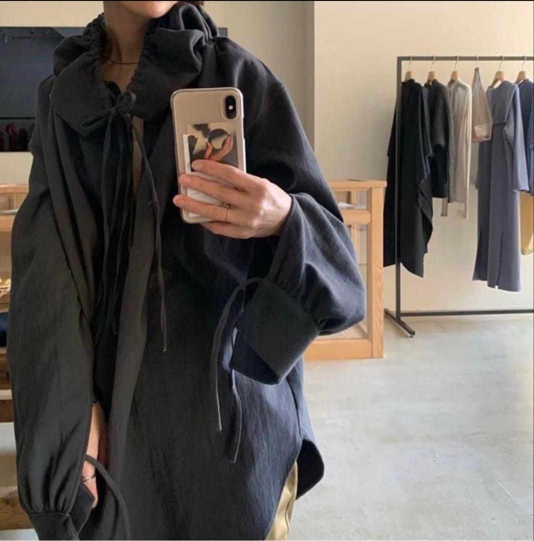 little suzie ギャザー襟ブラウス フリー 日本製