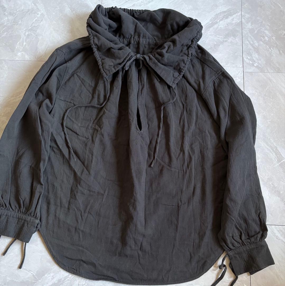 little suzie ギャザー襟ブラウス フリー 日本製