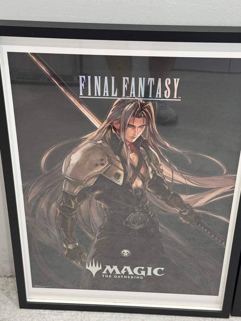 MTG FF 販促用 ポスター 威名のソルジャー、セフィロス　Sephiroth