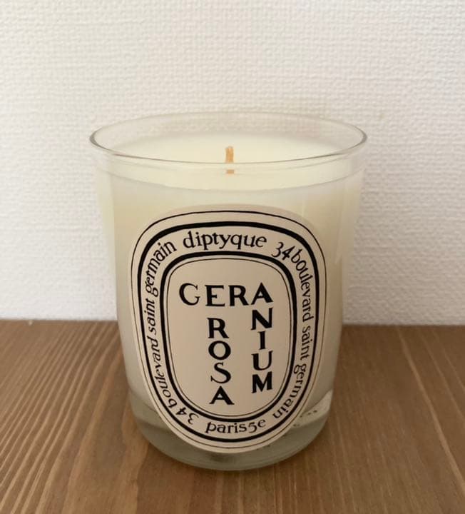 diptyque ディプティック　キャンドル　ゼラニウムローザ