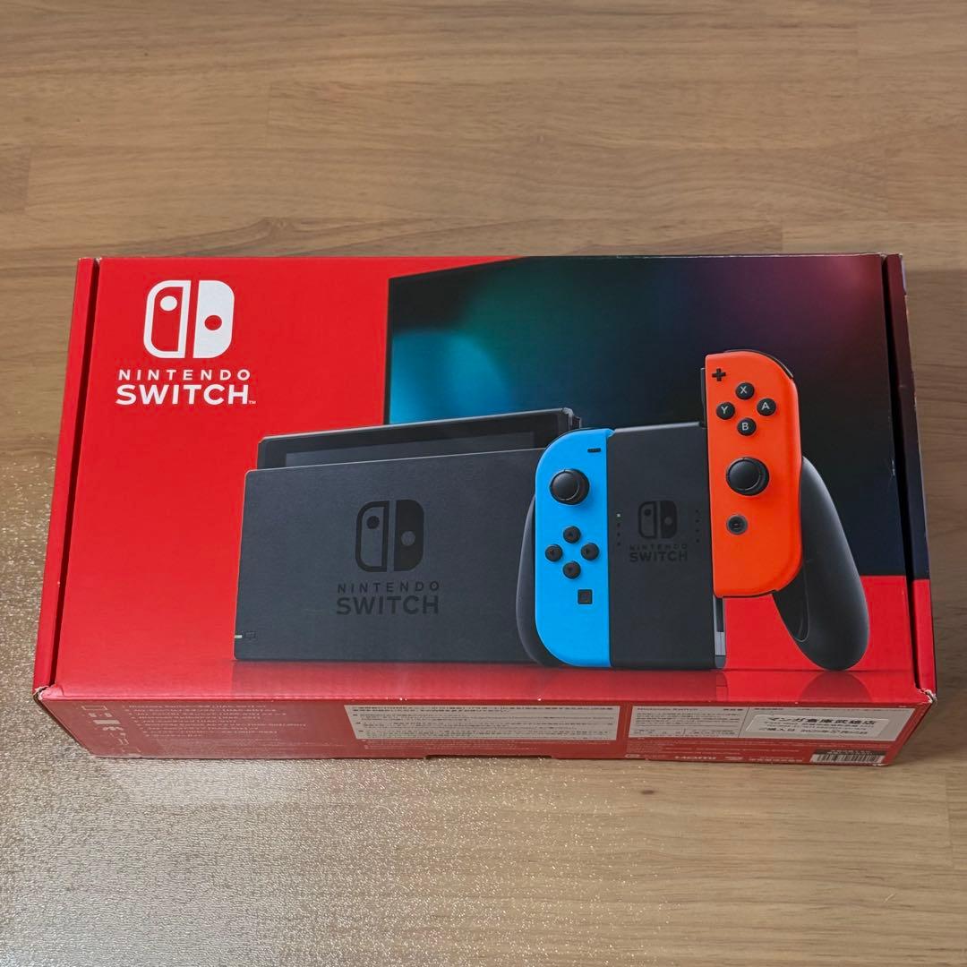 6-156 Switch 本体 バッテリー強化版 箱付き