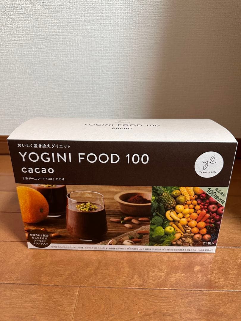 YOGINI FOOD 100 cacao 21袋入り
