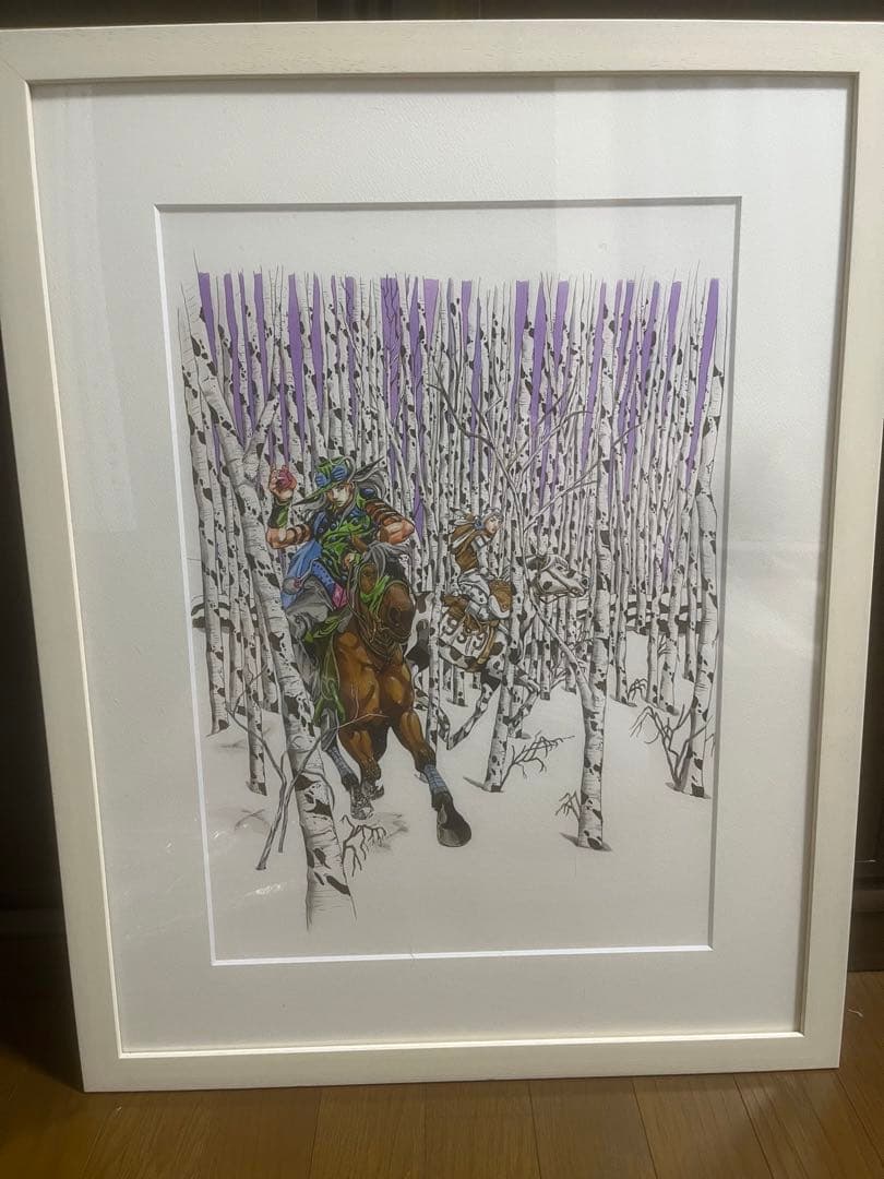 ジョジョの奇妙な冒険　7部　高級複製原画