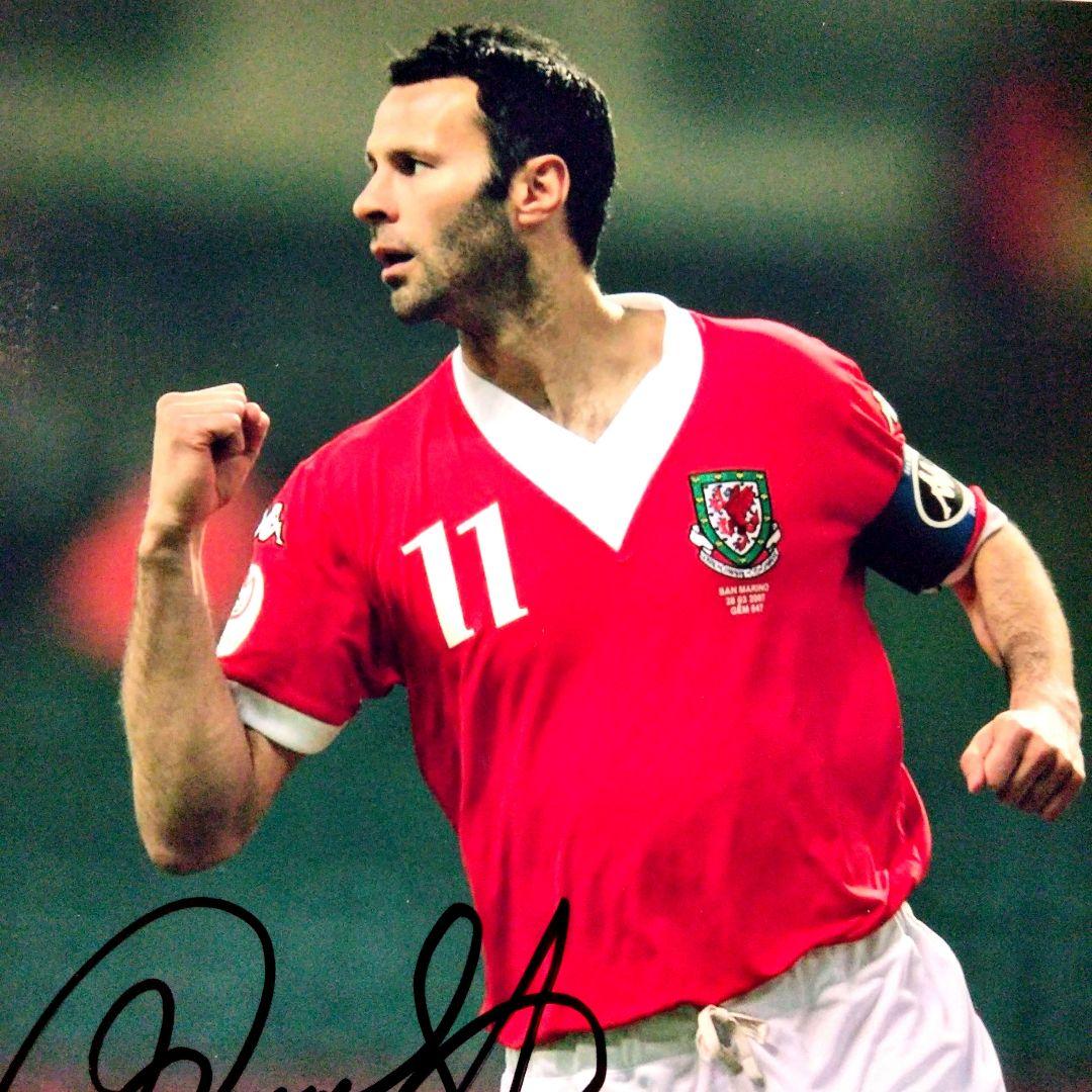 セール中…ライアン・ギグス直筆サイン入り超大型写真…Ryan Giggs有名監督