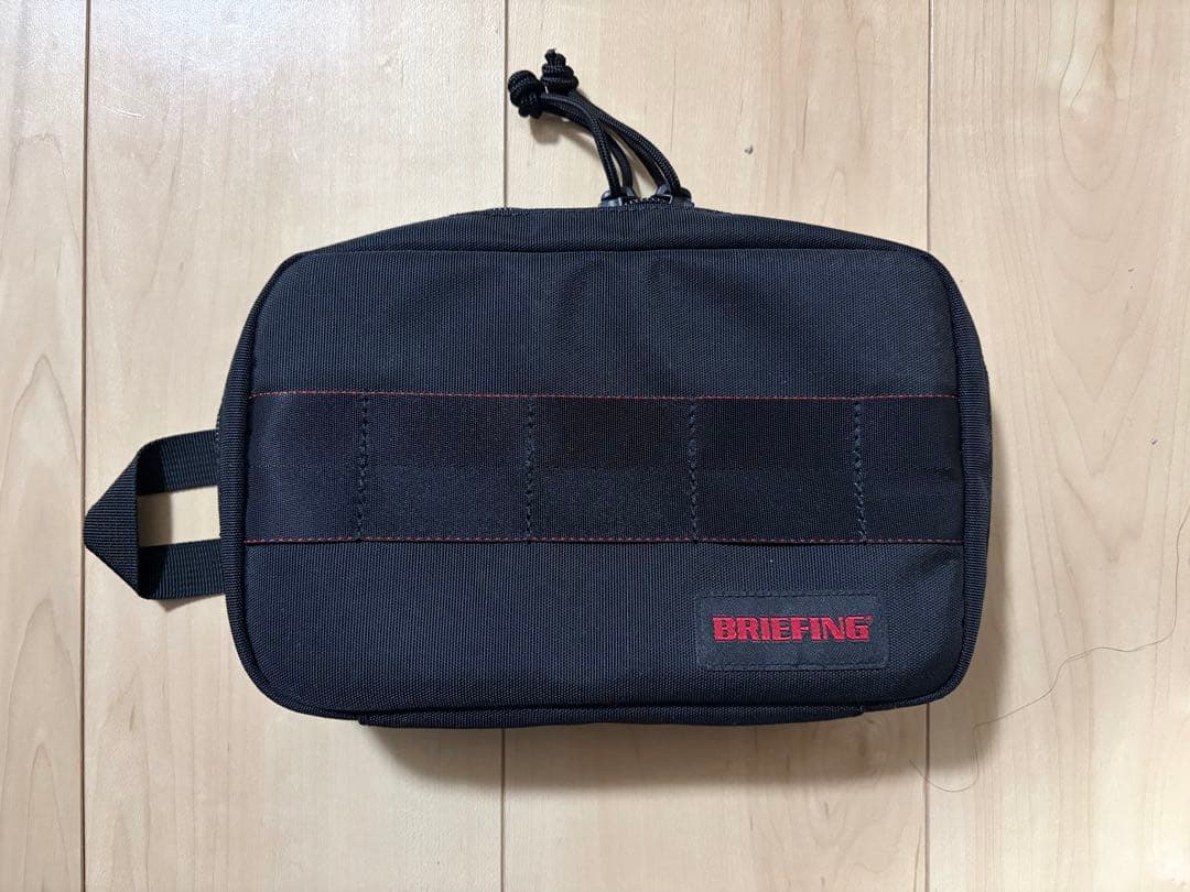 BRIEFING ガジェット用ポーチ ブラック