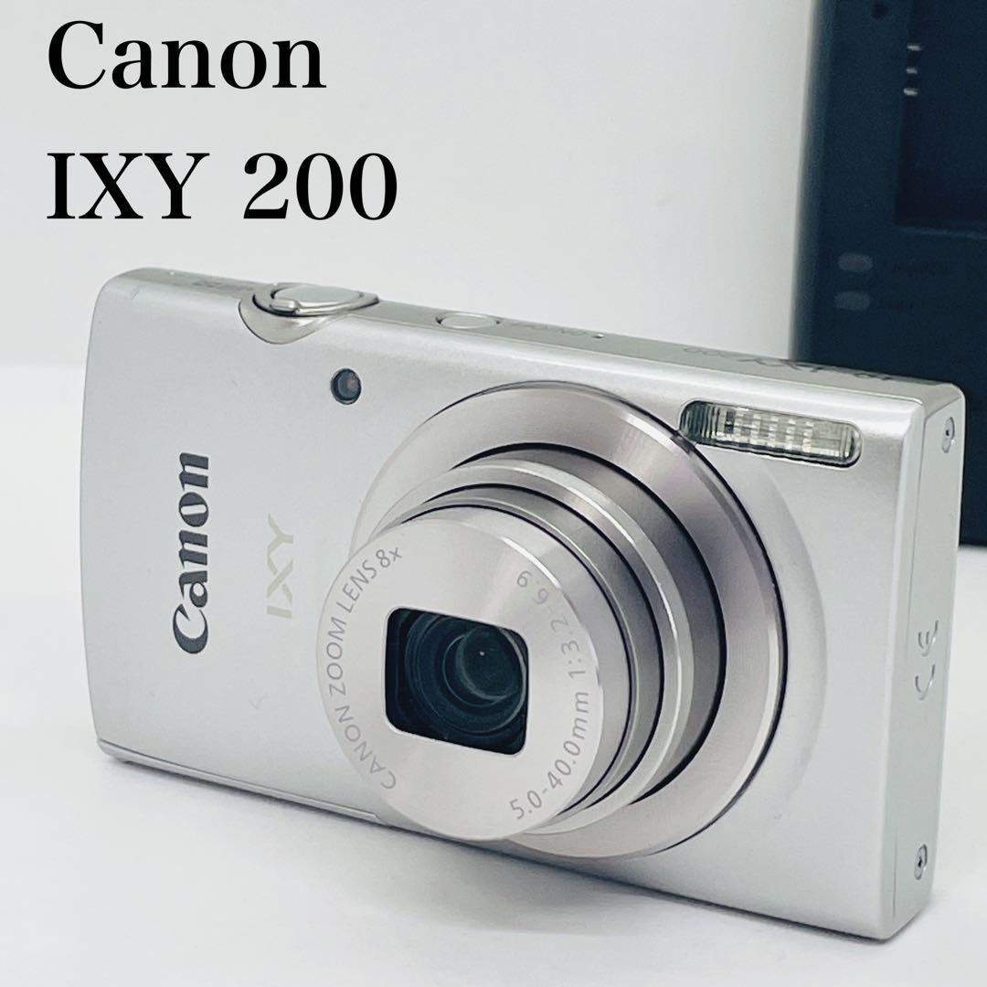 【美品】Canon コンパクトデジタルカメラ　IXY 200 説明書付き