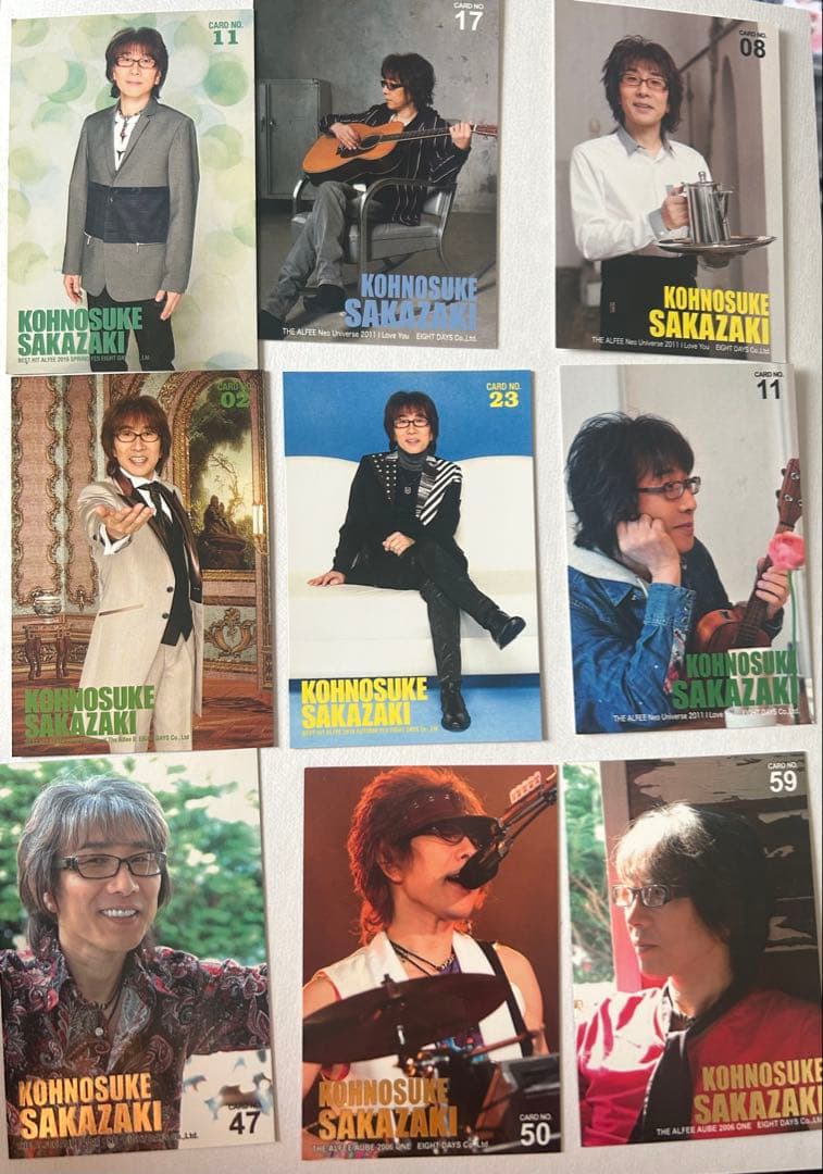 THE Alfee 坂崎 幸之助 トレカ