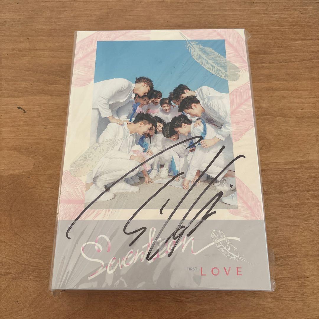 ま*い様 Seventeen First Love サイン入りアルバム ジュン