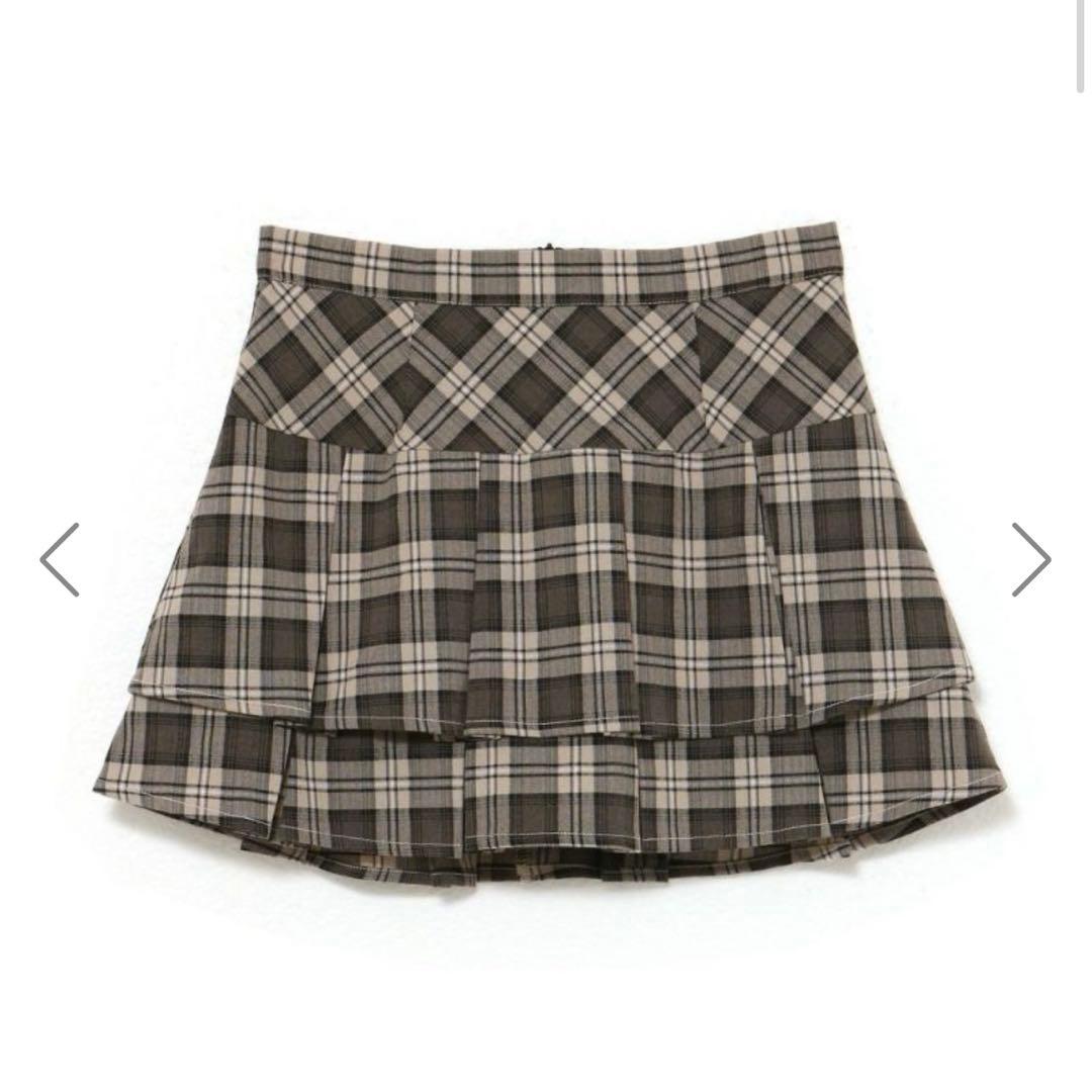 bubbles ダブルプリーツスカパン