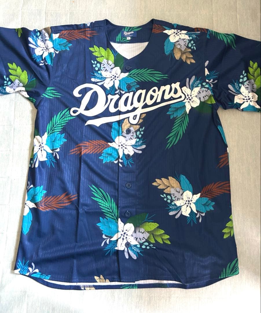 中日ドラゴンズ⭐️沖縄キャンプ 仲地礼亜 ユニフォーム⭐️サイン入り