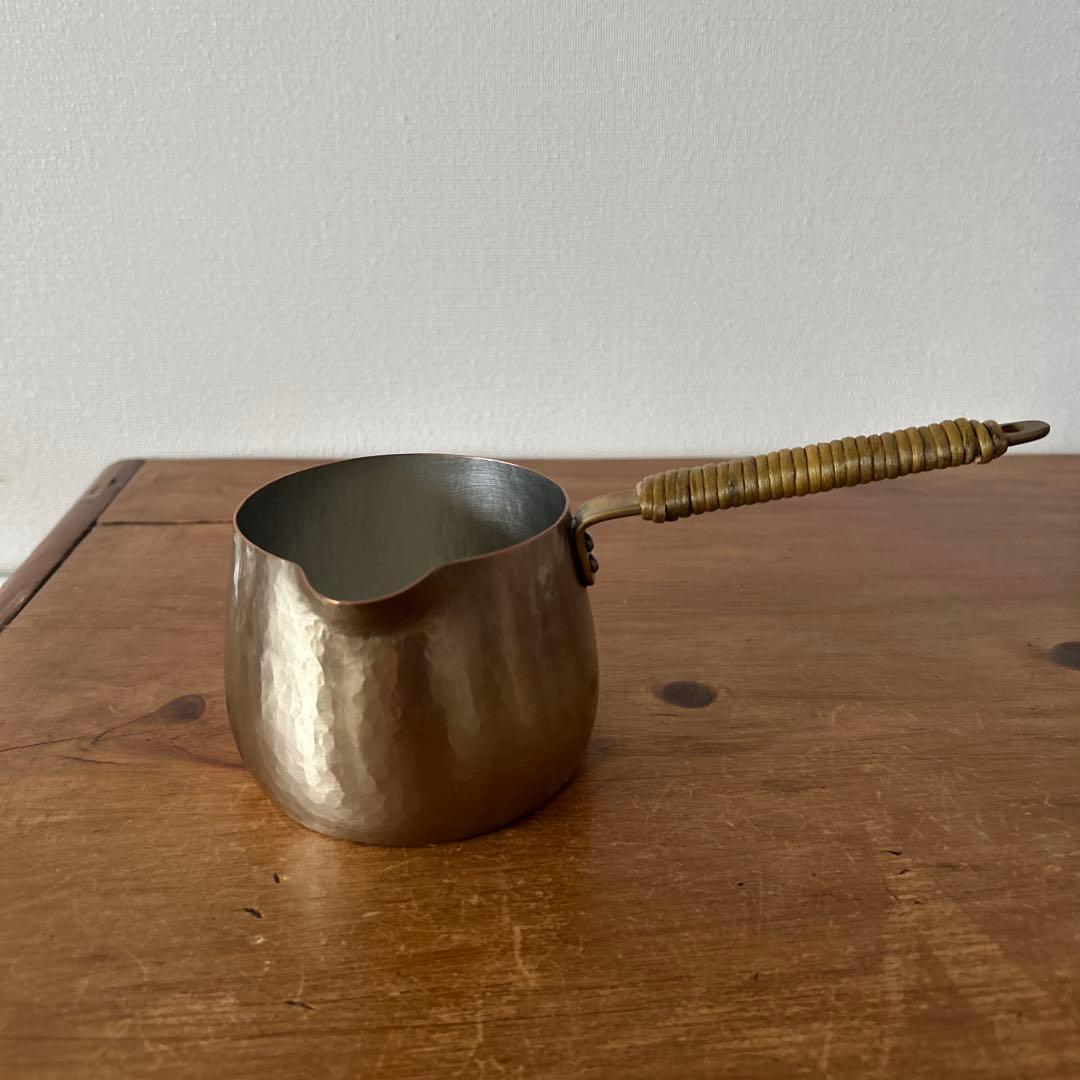 富貴堂　片手鍋　銅製