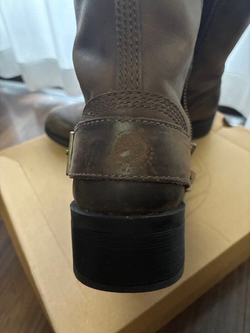 Timberland　編み上げブーツ　ロングブーツ