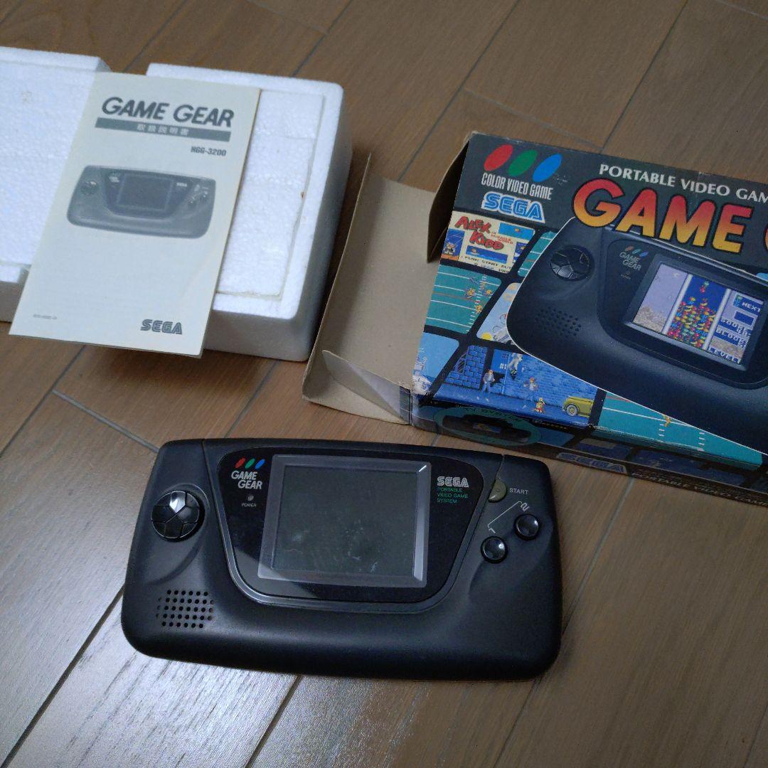 ジャンク品　SEGA GAME GEAR ポータブルゲーム機