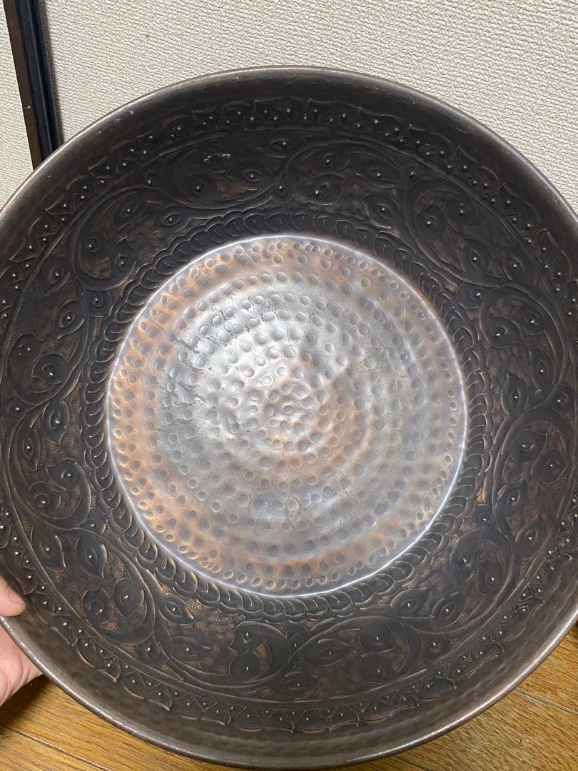 ココバリ真鍮製フットバスボウル2点セット