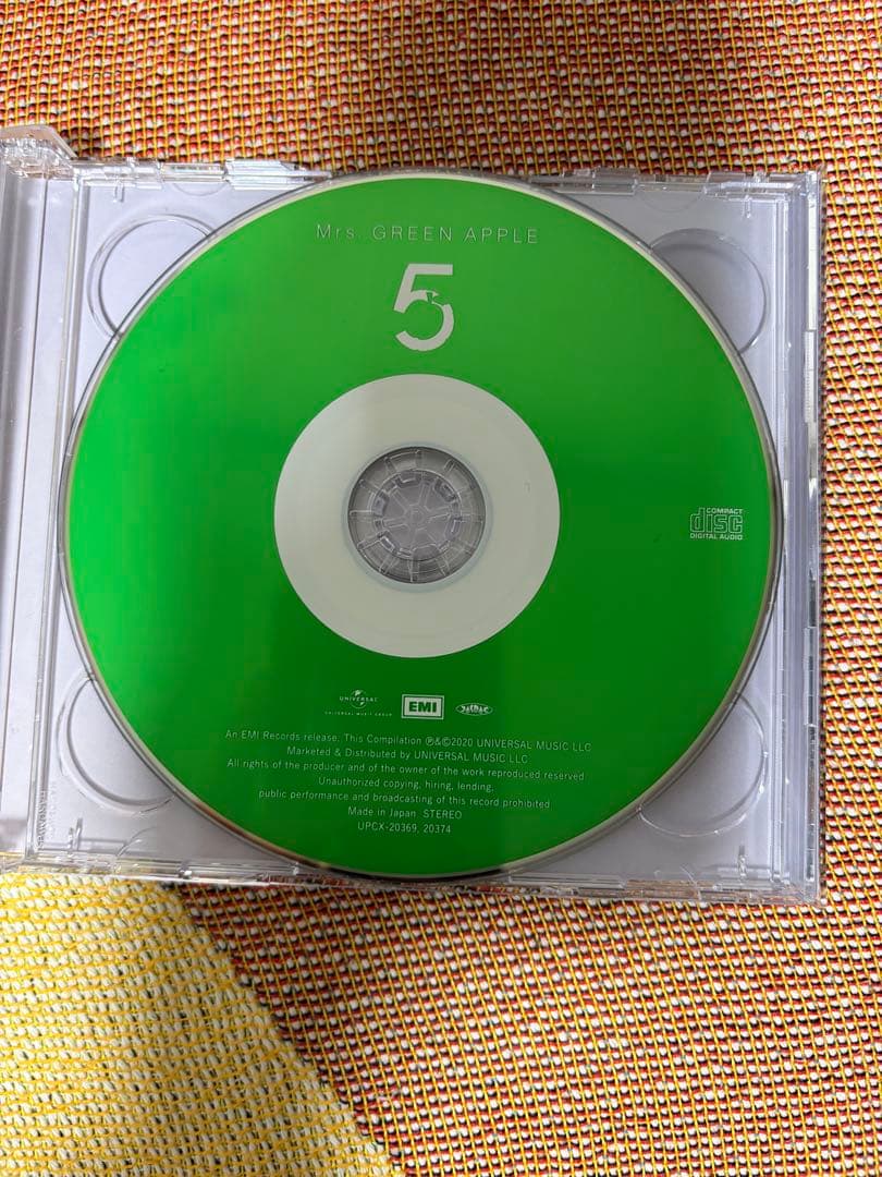 Mrs. GREEN APPLE 5 【初回限定版】