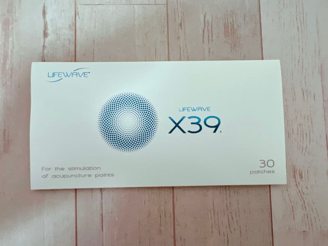 新品 LIFEWAVE ライフウェーブX39パッチ30枚【期限2025年10月】