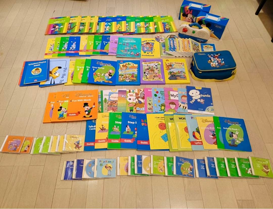 ディズニー ワールドファミリー英語学習本セット 約50冊