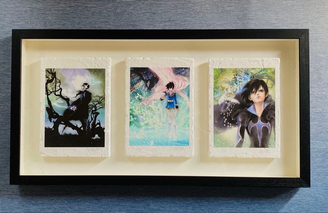 テイルズシリーズ　リオン　ジューダス　石膏版　版画