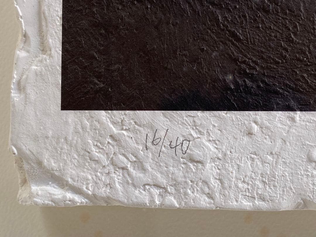 テイルズシリーズ　リオン　ジューダス　石膏版　版画