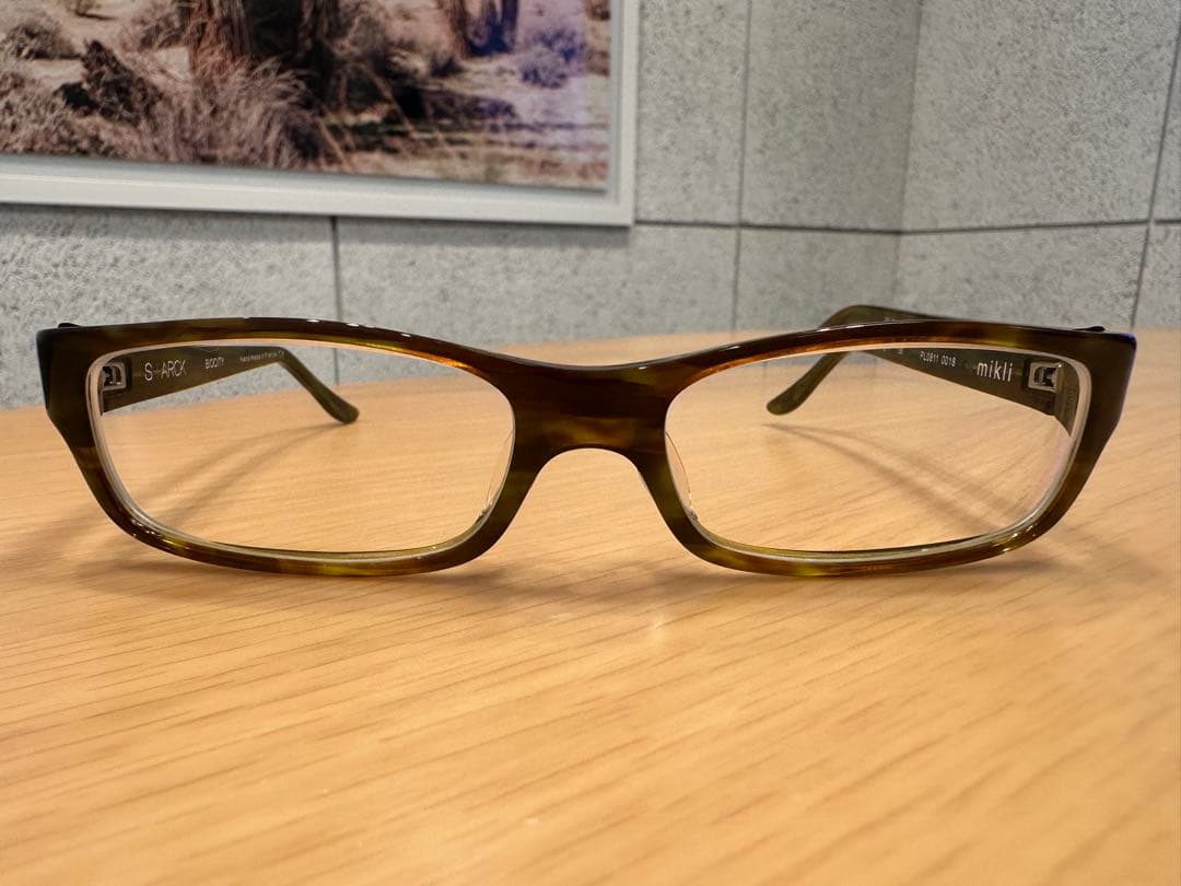 mikli × S+ARCK BIOCITY スタルクアイズメガネ　セルフレーム