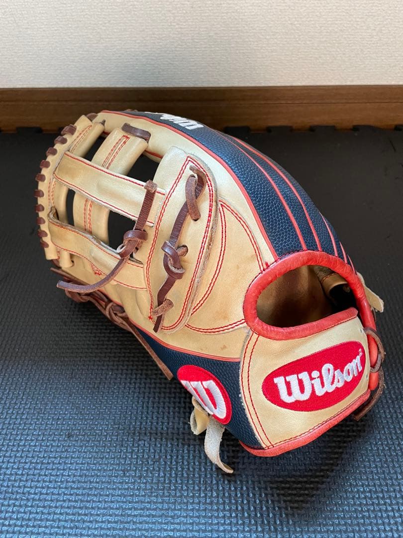 ウィルソン　軟式グローブ　外野手用　左利き