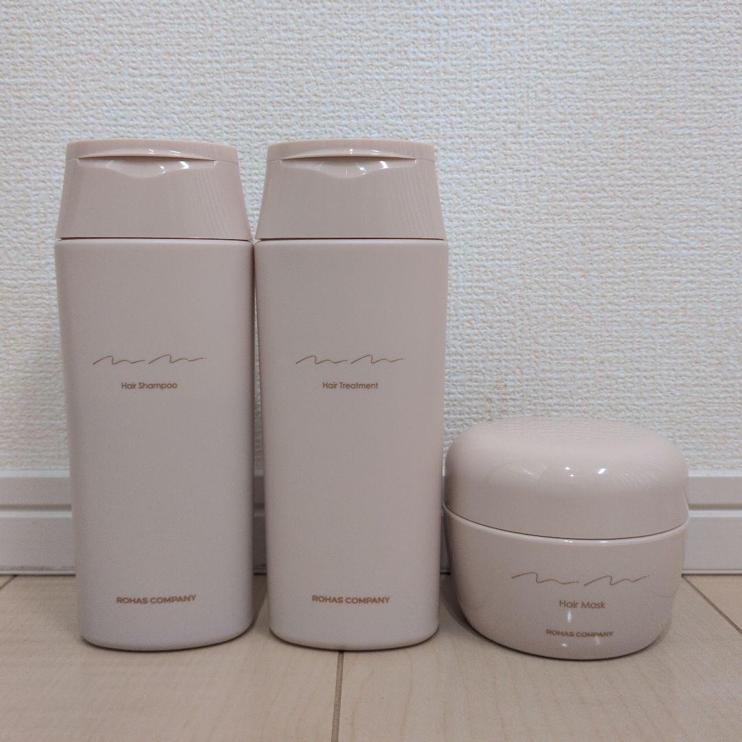 ムム　シャンプー トリートメント ヘアマスク 3点セット