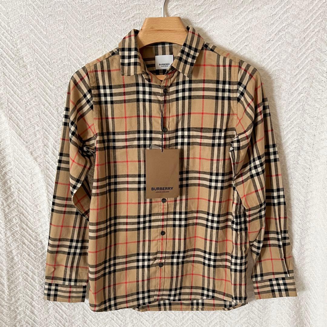 BURBERRY｜バーバリー キッズ チェックシャツ 12Y
