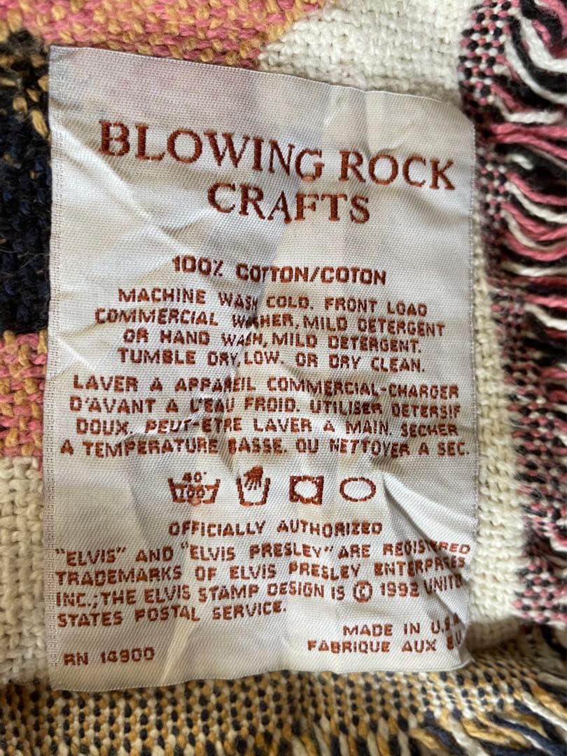 エルヴィス プレスリー　ヴィンテージラグ