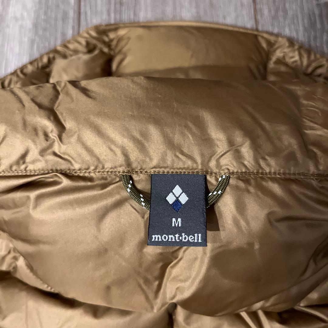 新品】希少モンベル　ネージュダウン パーカ Men's ブラウン　Mサイズ