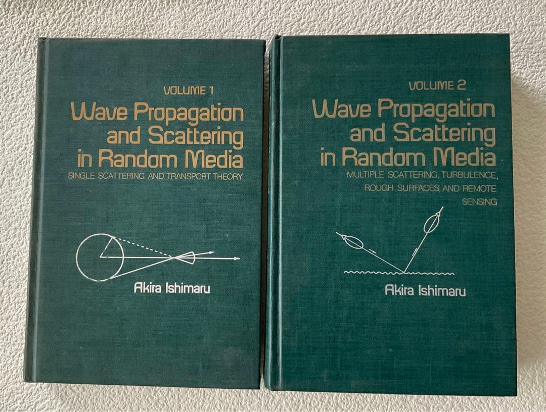 プラズマ中の電磁波の振舞い　英語版２巻セット(英語名を参照)