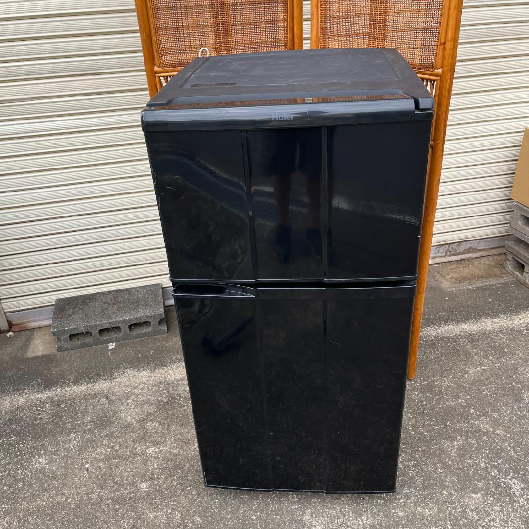 美品 Haier ハイアール 冷凍冷蔵庫 100L 2012年 ブラック 2ドア