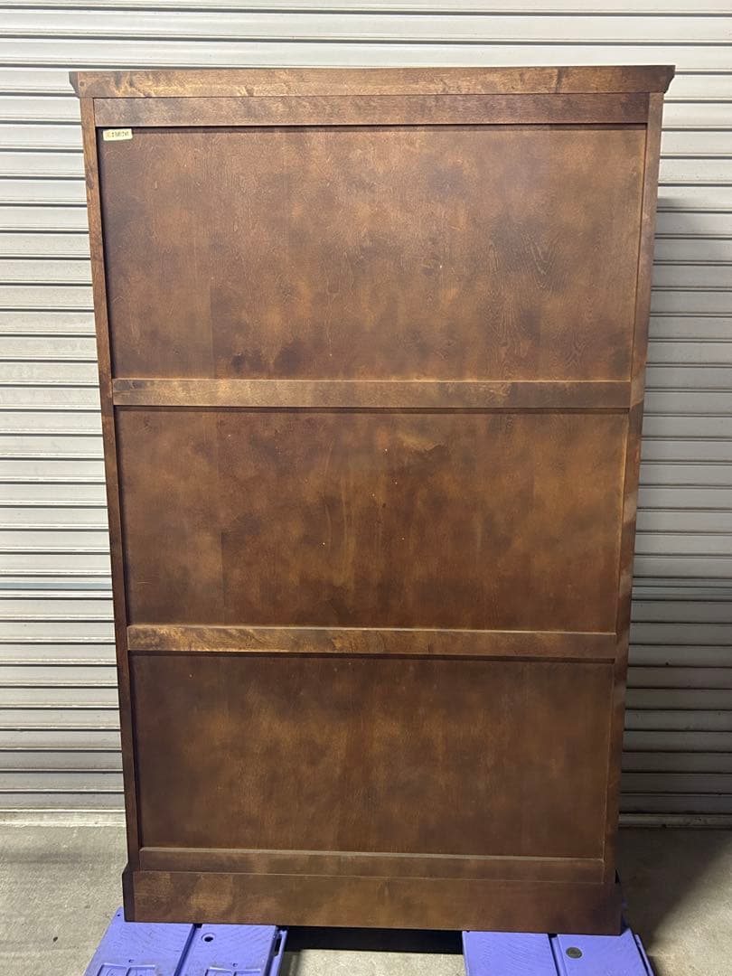 ☆GA234【中古品】 北海道民芸 家具 書棚　幅108cm