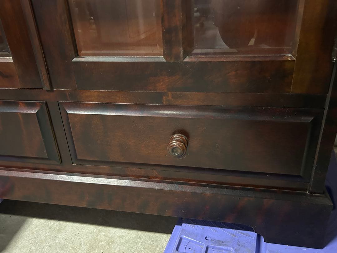 ☆GA234【中古品】 北海道民芸 家具 書棚　幅108cm