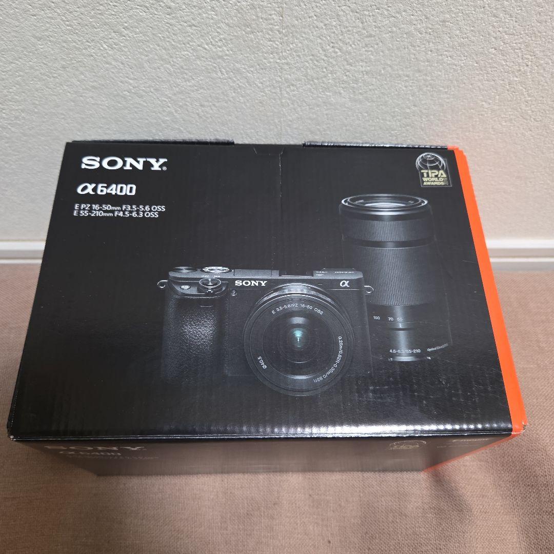 SONY ミラーレス一眼カメラ α6400 S ダブルズームレンズキット