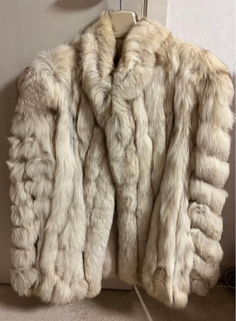 ブルーフォックス　毛皮　美品