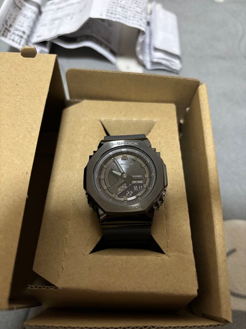 未使用　G-SHOCK カシオーク　GM-S2100B-8AJF Sシリーズ