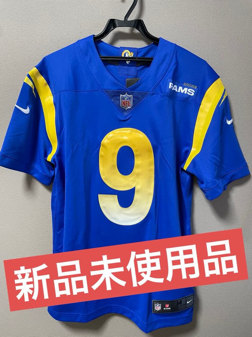 【1品限定】 ロサンゼルス・ラムズ 9ユニフォームMサイズ(日本サイズL)