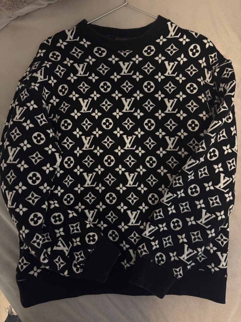 Louis Vuitton ロゴパターン トレーナー