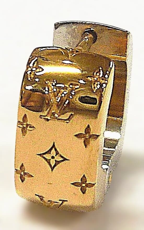 【LOUIS VUITTON】ブックレドレイユ ナノグラム ピアス 片耳のみ