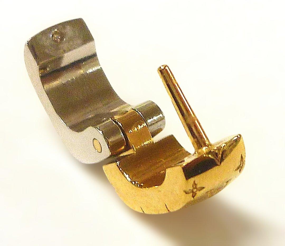 【LOUIS VUITTON】ブックレドレイユ ナノグラム ピアス 片耳のみ