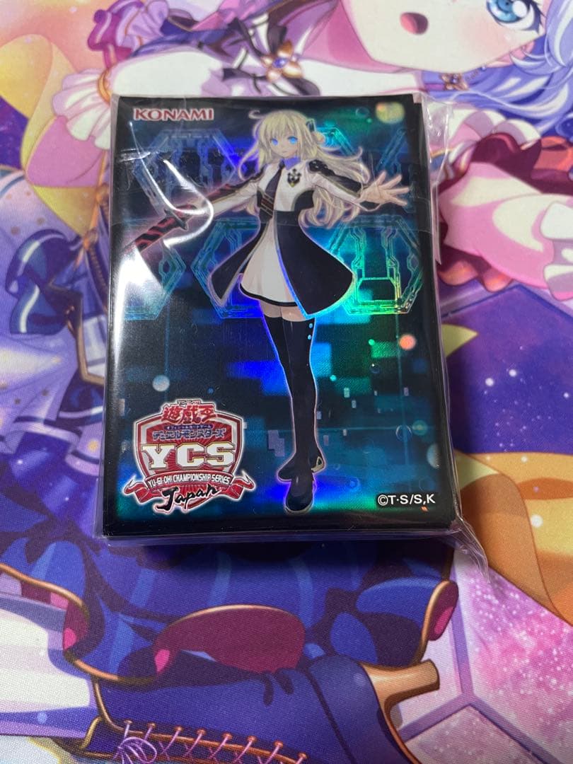 閃刀姫レイ　YCSJ スリーブ　100枚　プレイマット　開封品
