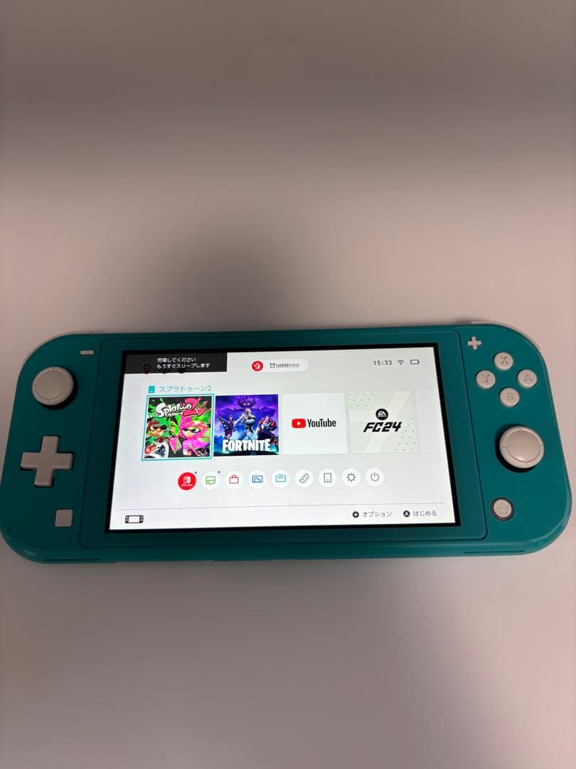 Nintendo Switch Lite ターコイズ　スプラトゥーン2セット